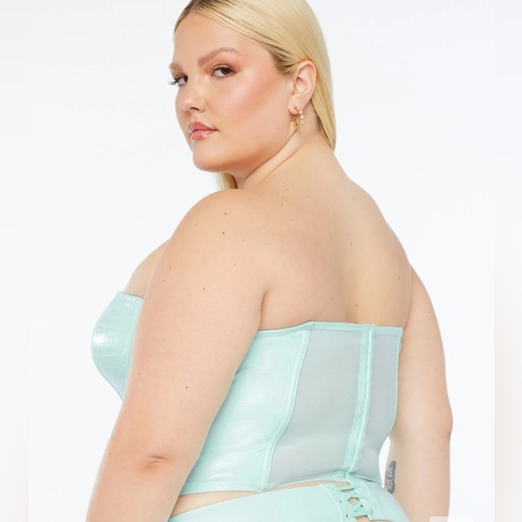 Savage X Fenty Queen of the Galaxy Corset Bustier Top Size 2X (18-20) - Picture 12 of 15